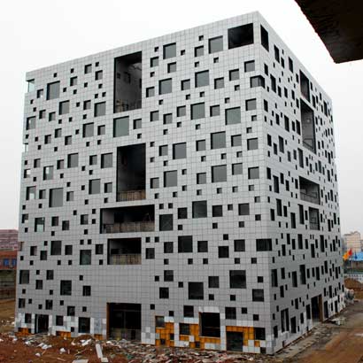 Mô hình tòa nhà dự kiến có 1000 cửa sổ tại Trung Quốc